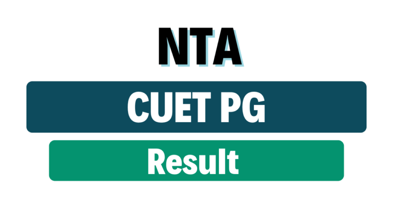 NTA CUET PG 2025 Result